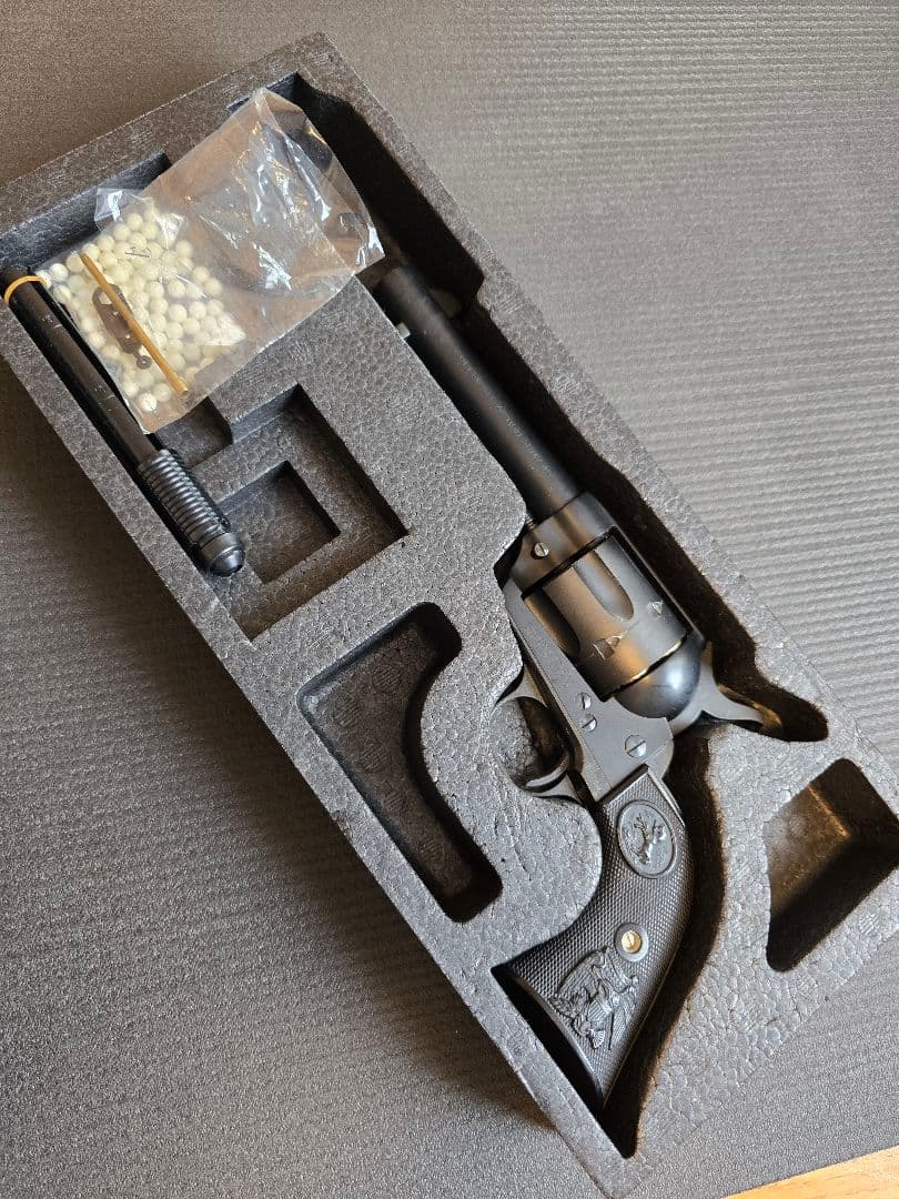 タナカワークスガスガン・第二世代・COLTピースメーカー、ブラック