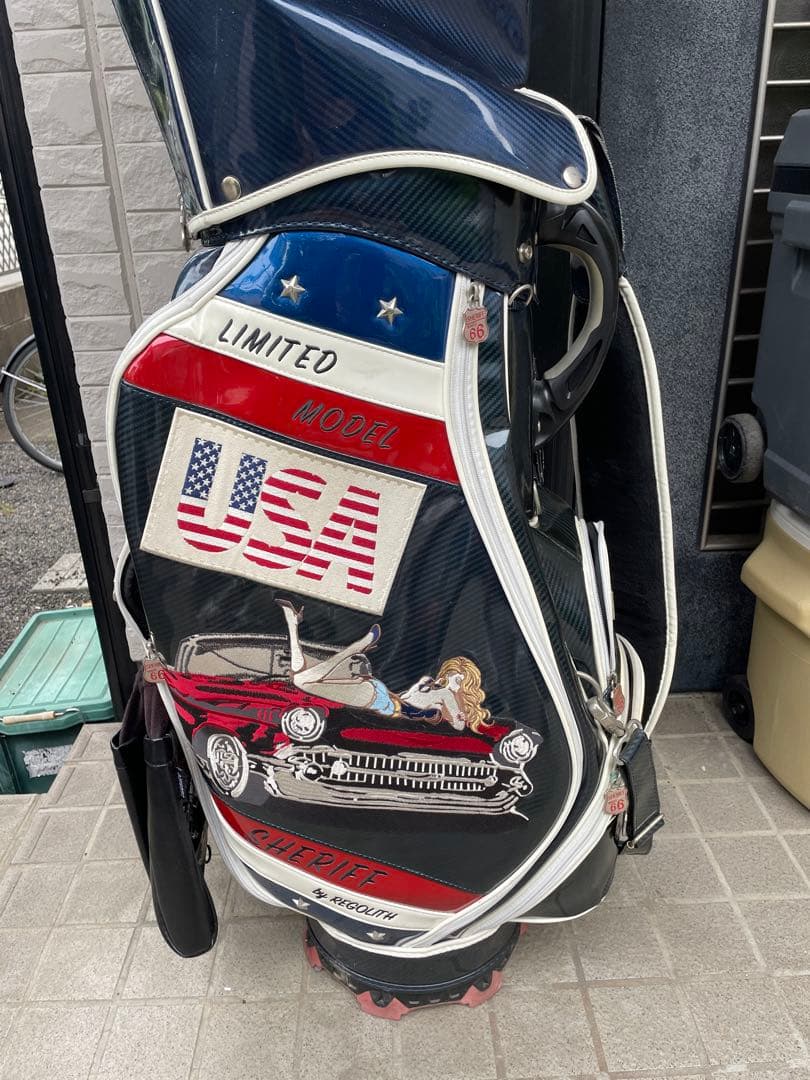ルート66テーマ ゴルフバッグ 限定モデル