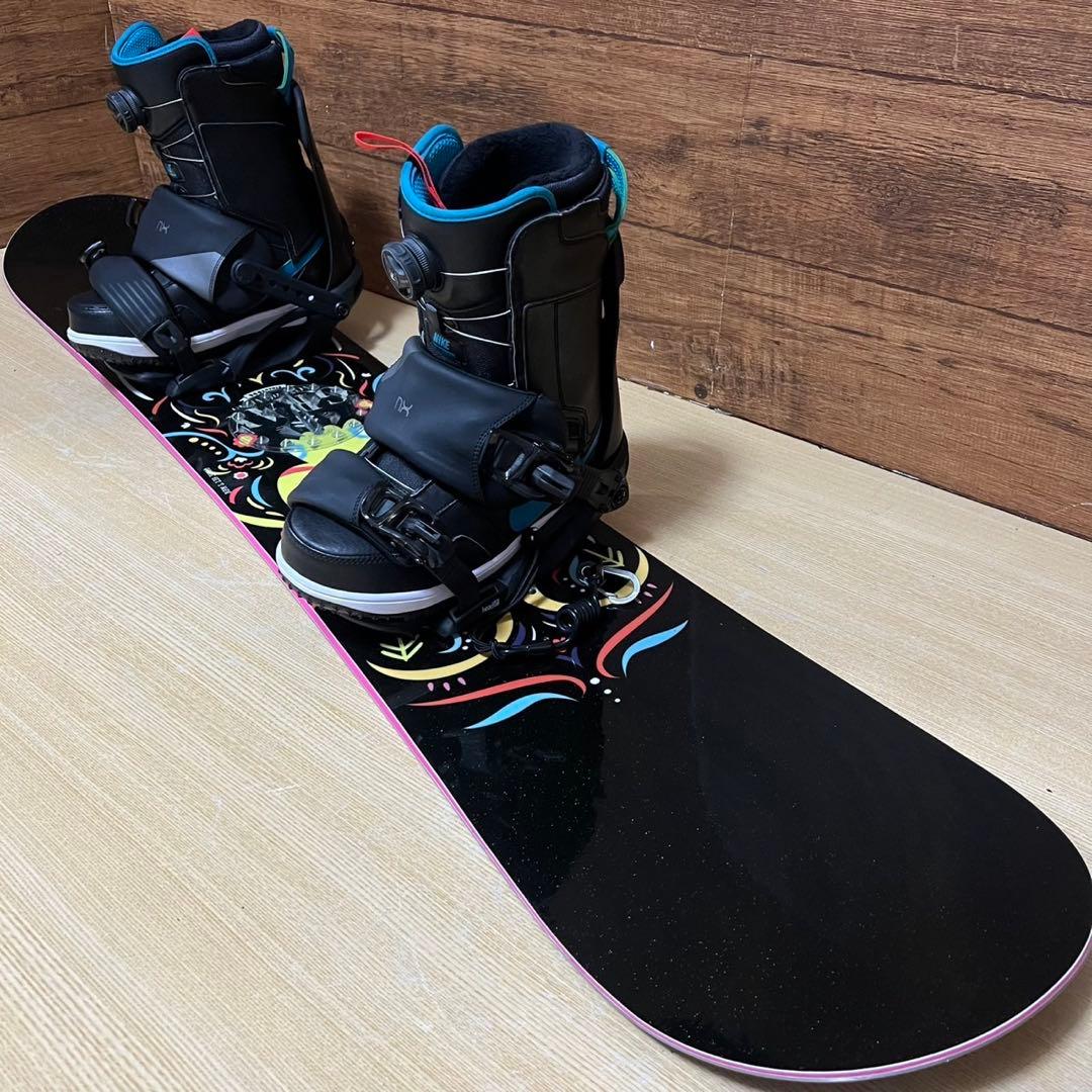 美品　GRAY HEAD NIKE レディース　スノーボード5点　初心者オススメ