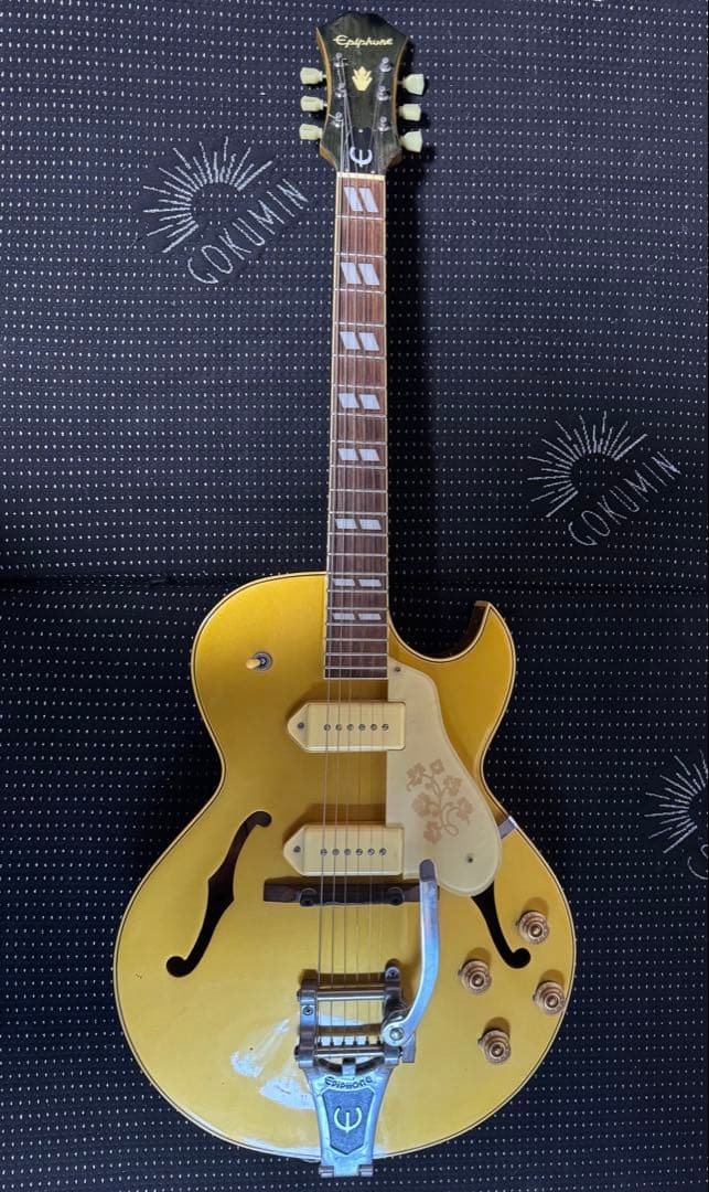 epiphone es-295 リアPU不調 ジャンク品