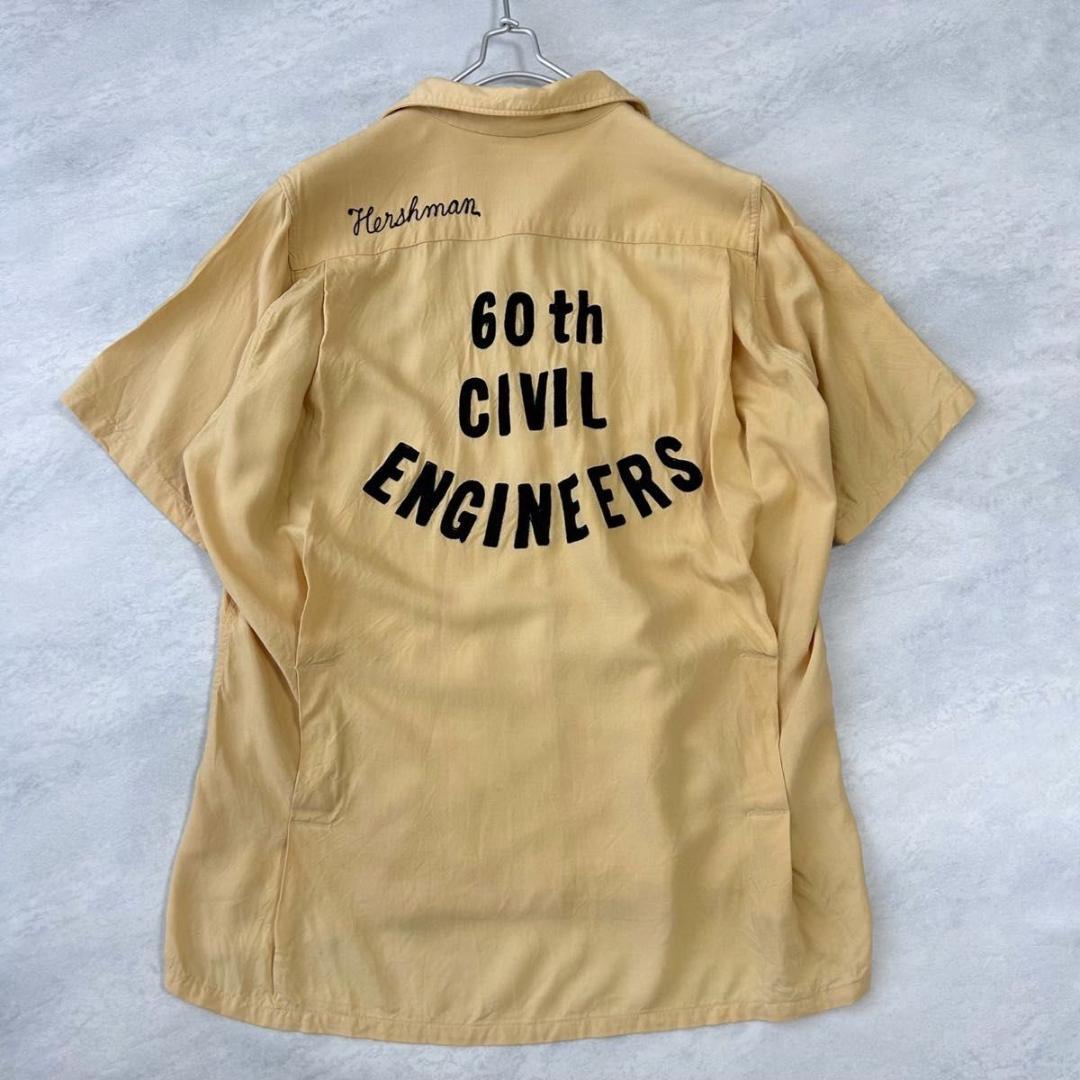 301 BETTER THAN 刺繍 ヴィンテージ ボウリングシャツ USA製