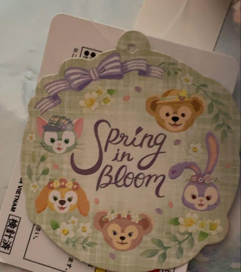 東京ディズニーシー　スプリング　イン　ブルーム　シェリーメイぬいぐるみバッジ