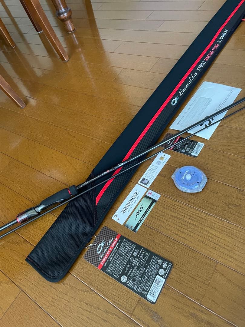 美品ダイワエメラスダスストイストRT IL 84MLM インターラインロッド