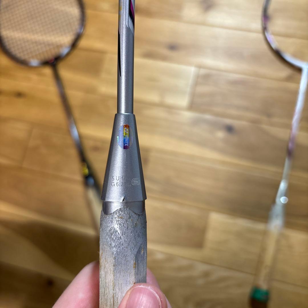 YONEX バドミントンラケット 3本セット