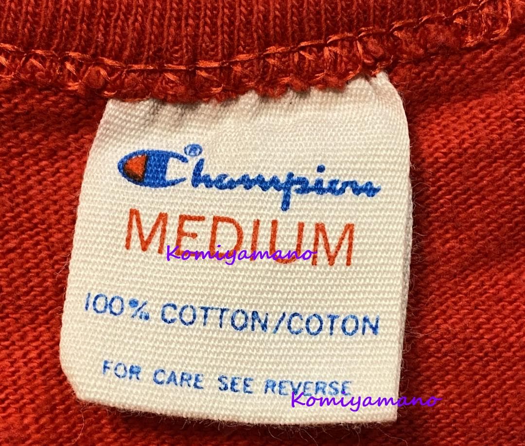 ８０ｓ トリコタグ Champion チャンピオン アメフト シャツ アメリカ製