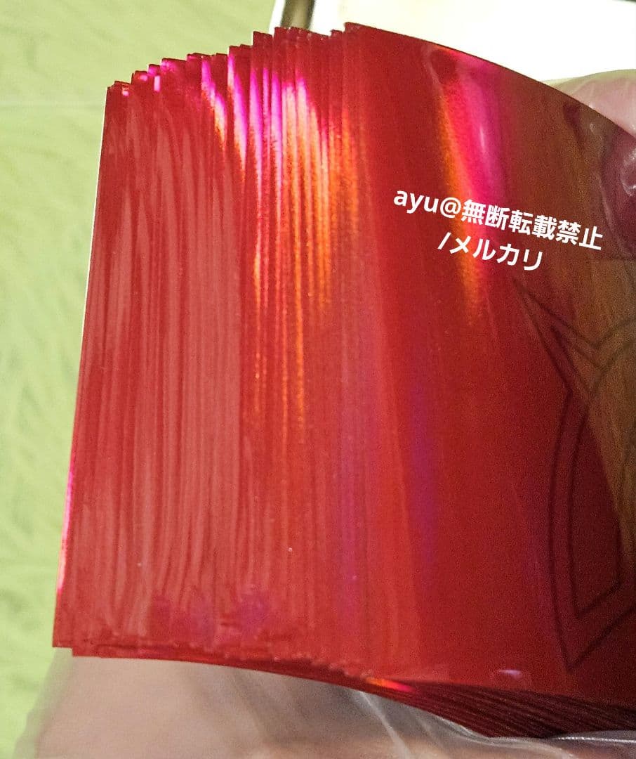 プレミア品★ 新品120枚 オシリスレッド スリーブ プロテクター 遊戯王　希少