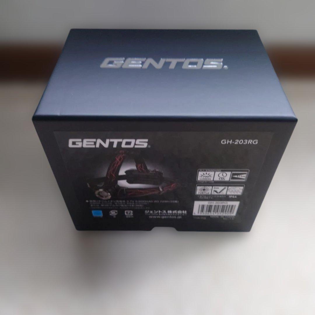 GENTOS GH-203RG ヘッドランプ