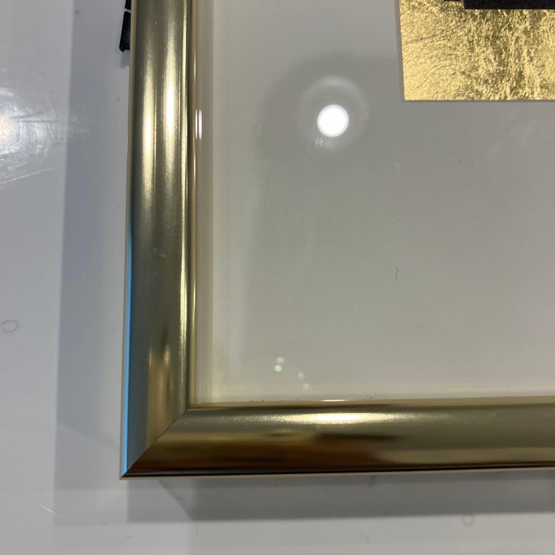 田中貴金属 2011年 ソフトバンクホークス 優勝記念碑 純金箔　A4版