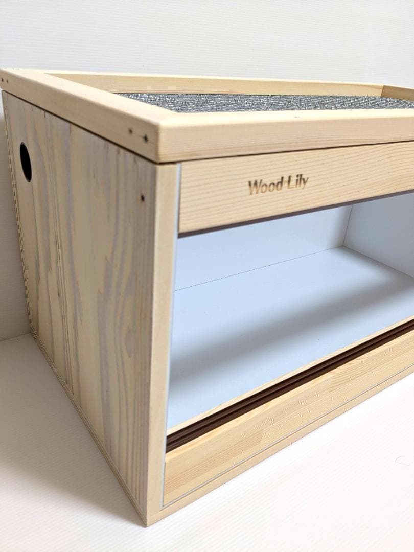 【アウトレット１点限定】内部ホワイトアルミ爬虫類ケージ598×300×300mm