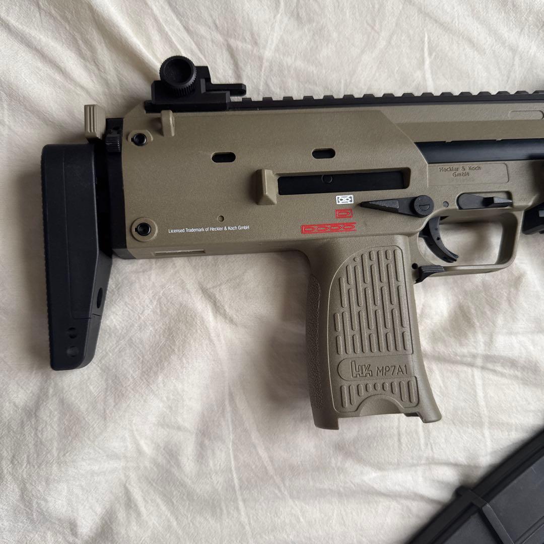 KSC MP7 タンカラー ガスブローバック　美品