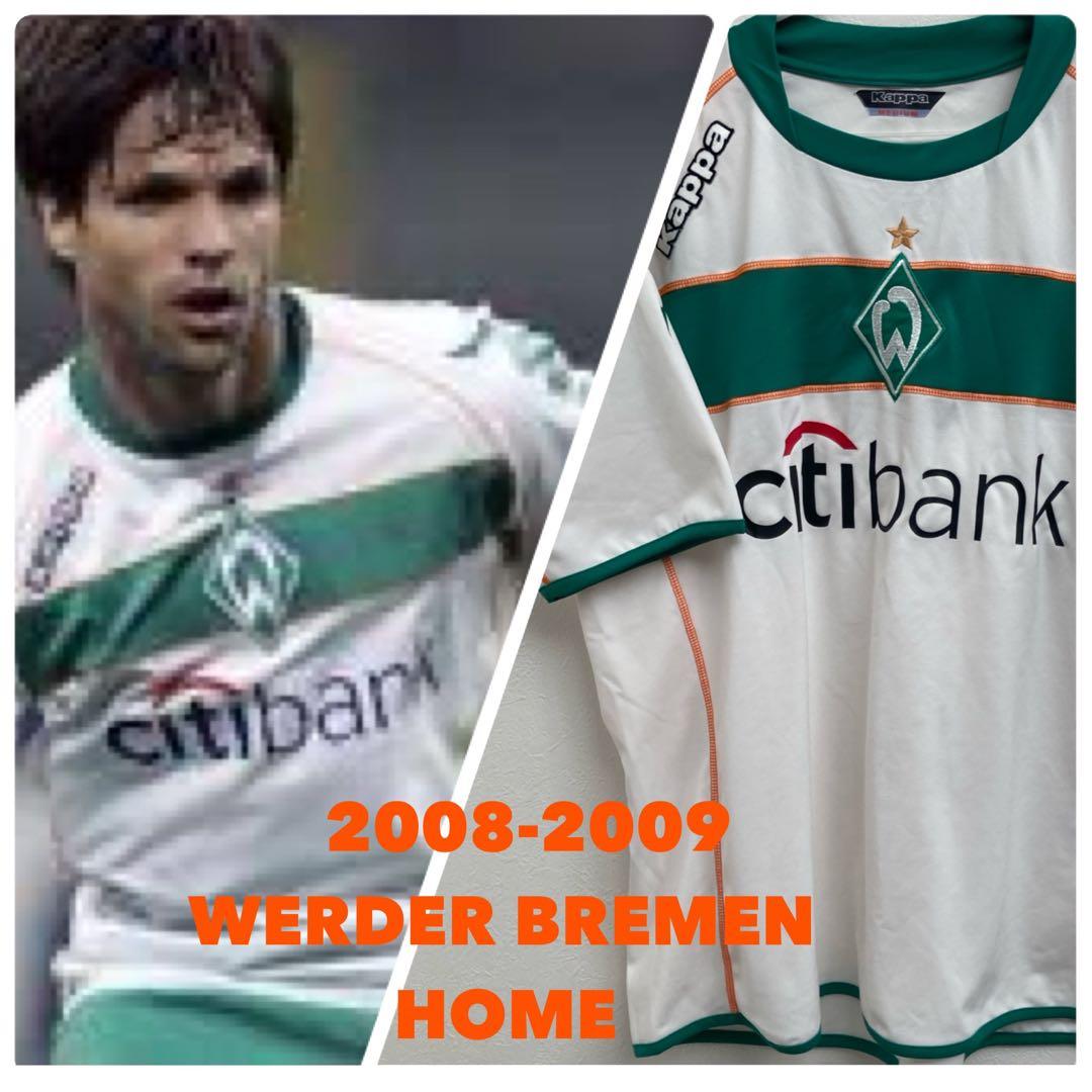 08/09 ブレーメン　ホーム　ビンテージ　ユニフォーム　ヂエゴ　エジル　美品