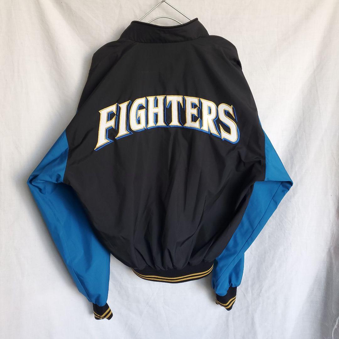 初期モデル 北海道日本ハムファイターズ　Jr. 野球　ジャパンー　スタジャン 黒