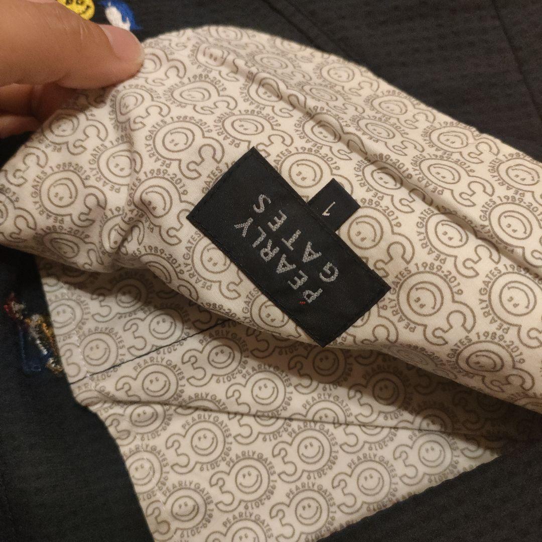 パーリーゲイツ☆限定クールミントコラボ☆ 刺繍入りスカート Mサイズ ネイビー