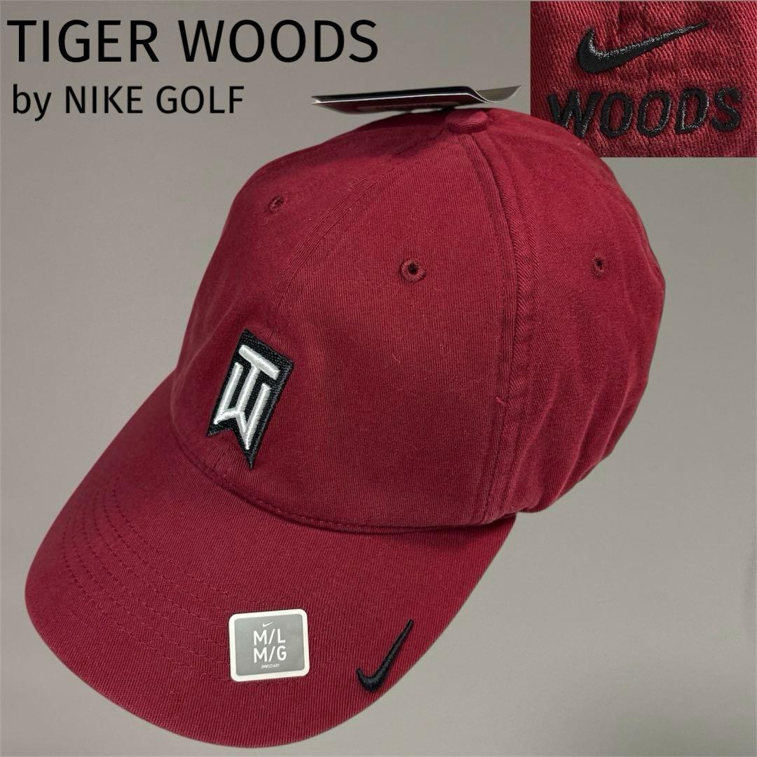 新品 未使用 NIKE GOLF タイガー・ウッズ モデル キャップ M/L