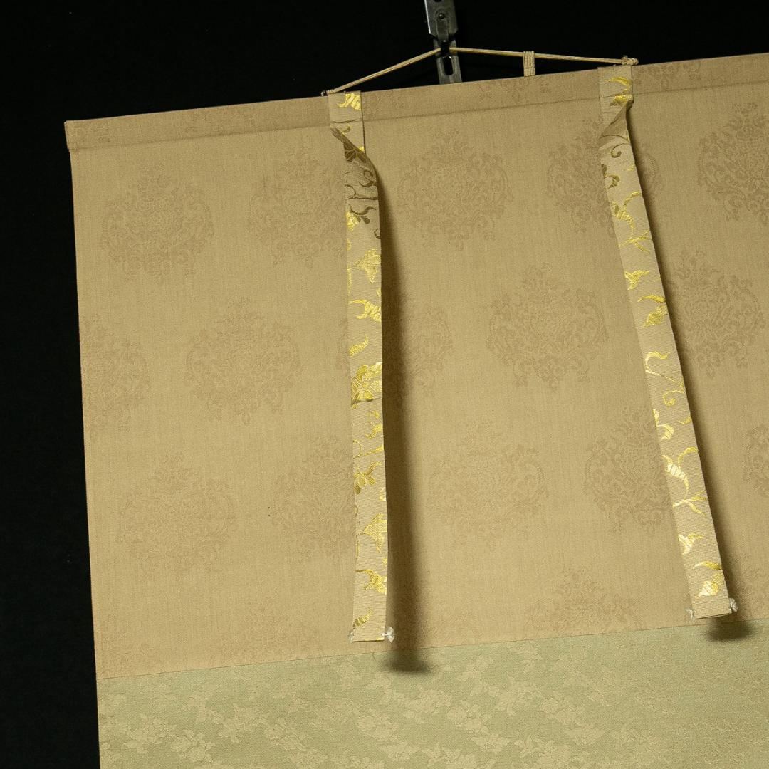 掛軸-1769　国井道成　山桜　共箱