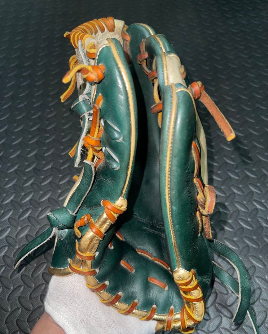 「即戦力」　ZETT 今宮モデル　限定モデル　グローブ　薬指リング付き