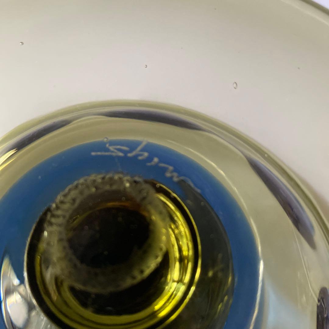 希少 舩木倭帆 ガラス 鉢 花器 ミュージアムピース ShizuhoFunaki