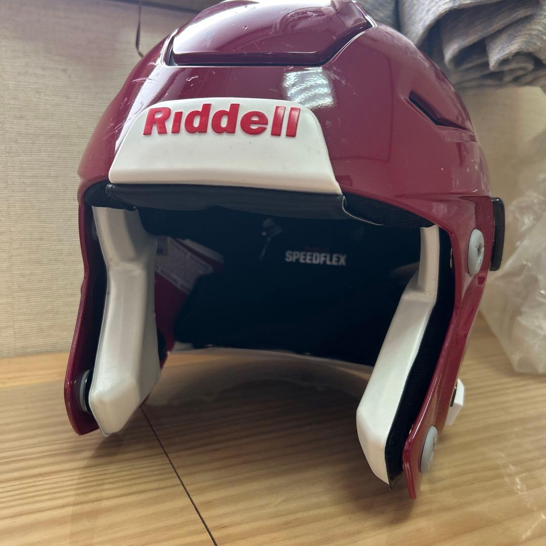 アメフトヘルメット　マルーン　M