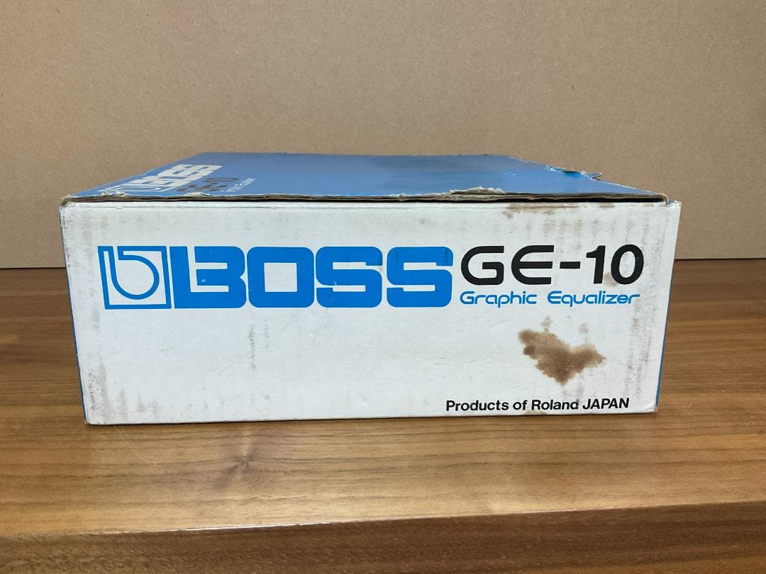 BOSS GE-10 グラフィックイコライザー（箱付き）