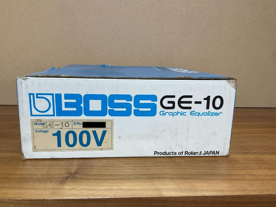 BOSS GE-10 グラフィックイコライザー（箱付き）