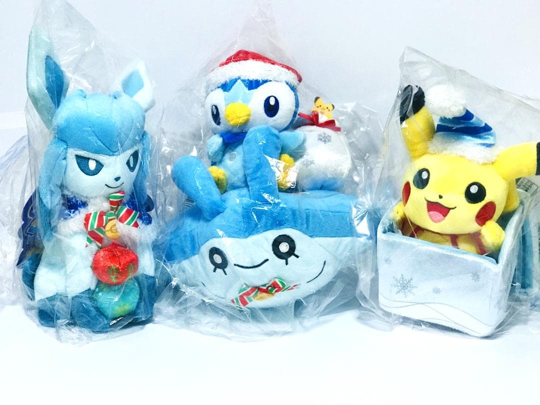 新品 ポケモン Christmas in the Sea ぬいぐるみ マスコット