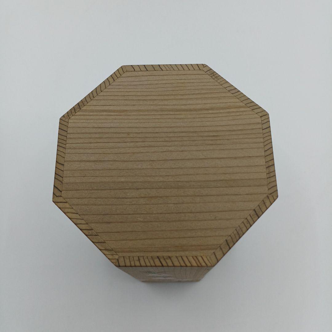 茶道具　なつめ　神代杉　しだれ桜蒔絵　八角茶器　中林星山作　茶器