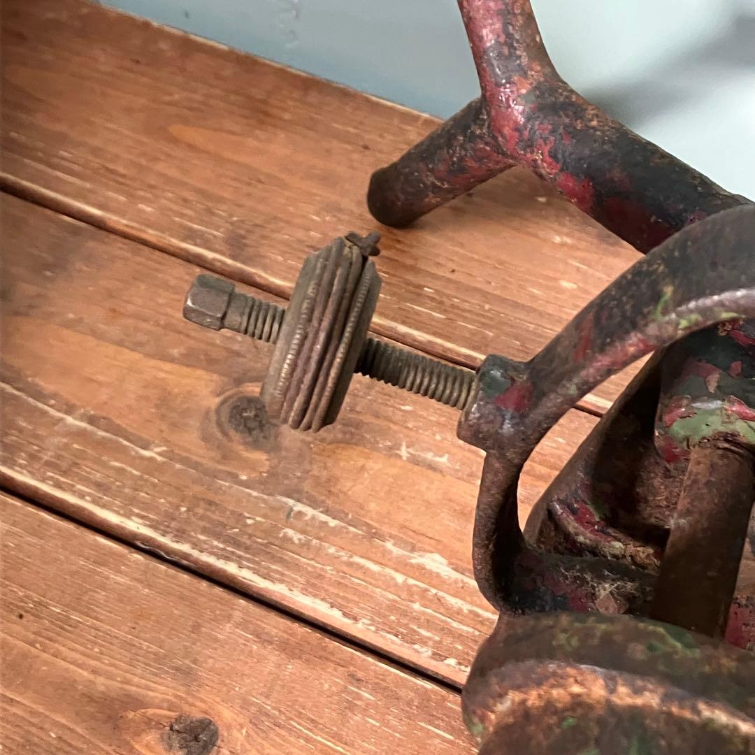 【超希少品✨】アンティーク　昭和レトロ不等比皿手動はかり　不等比皿秤 古い金属製