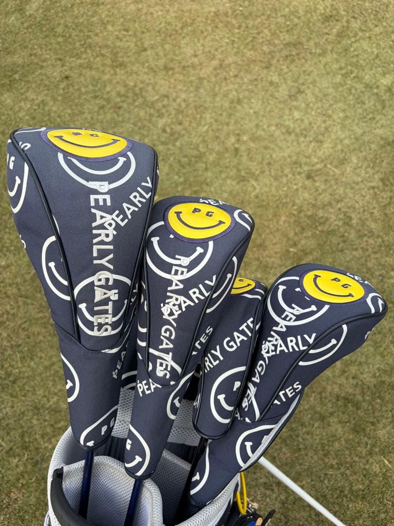 PEARLY GATES スマイルマーク ゴルフバッグ