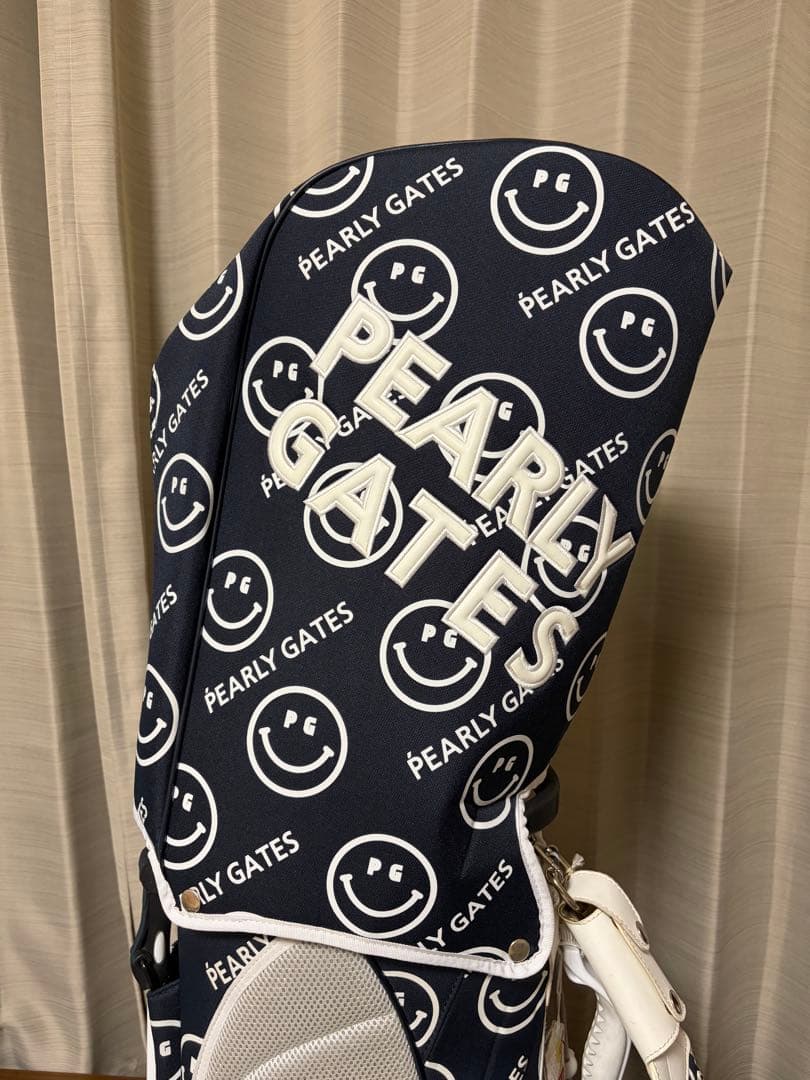 PEARLY GATES スマイルマーク ゴルフバッグ