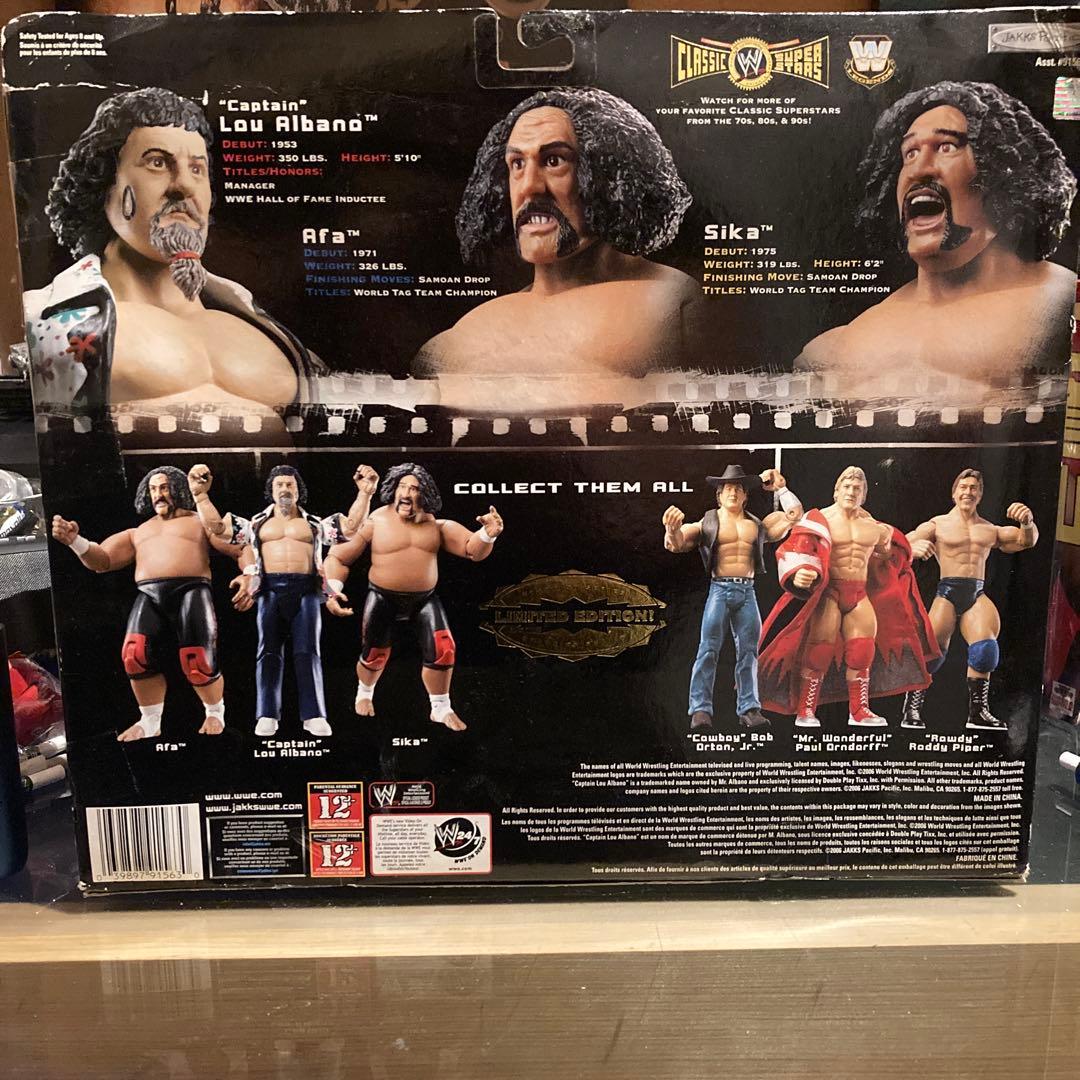 ザ・ワイルドサモアンズ、キャプテン・ルーアルバノ　WWEクラシック3pac