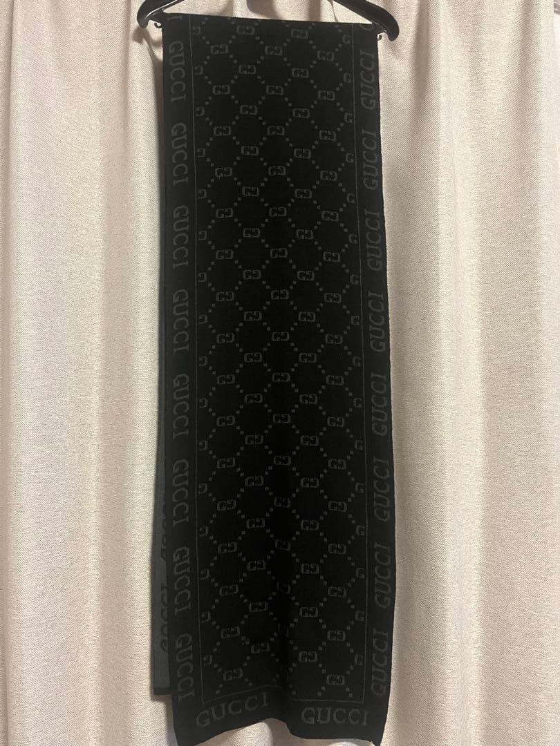 GUCCIロコ入りマフラー ノベルティ（プロフ必須）
