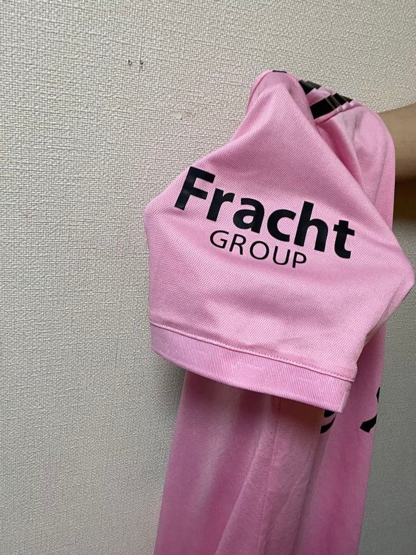 【超希少】adidas マイアミリーグ決勝メッシ ピンク ジャージ XXL