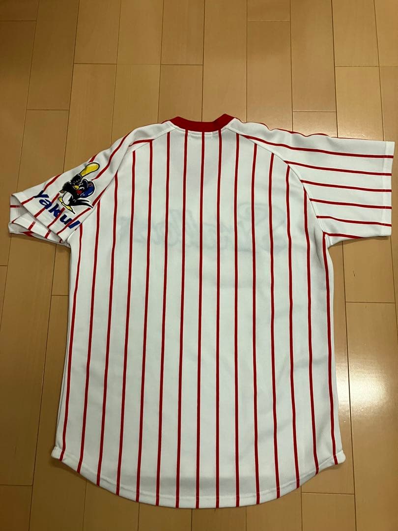 ヤクルトスワローズ　ユニフォーム　当時　復刻　レプリカ　つば九郎　背番号無し