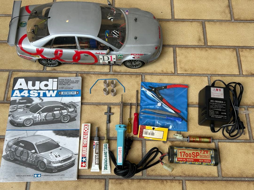 プロポセット Tamiya TA03F アウディA4 STW 1/10電動RC