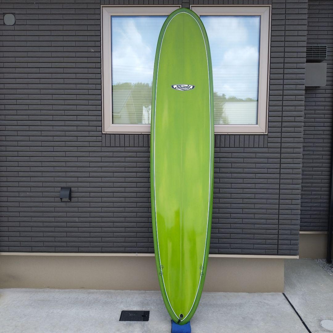 サーフボード　ロングボード　shootz　9.0　付属品多数あり　【手渡し希望】