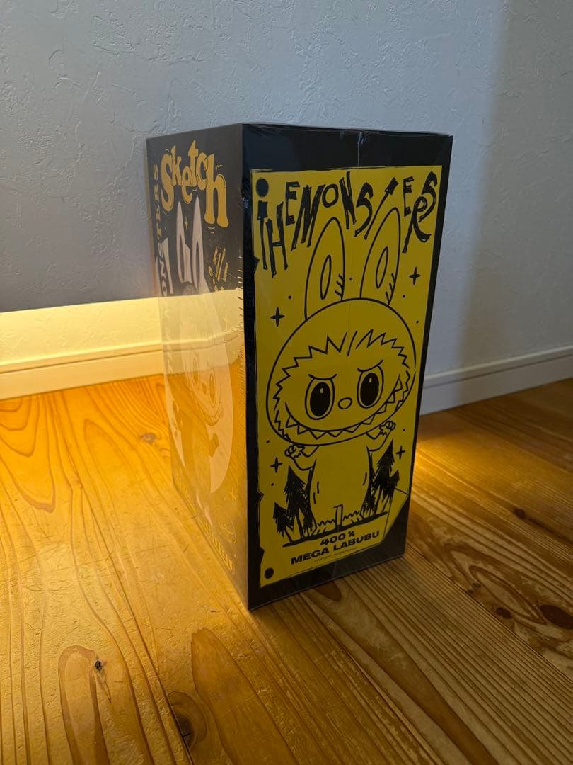 新品未開封 MEGA LABUBU 400% Sketch popmart