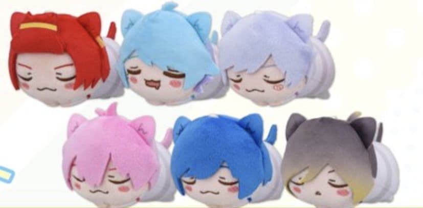 いれいす★おひるねこ★マスコット★ぬいぐるみ★全6種コンプリート★セット★