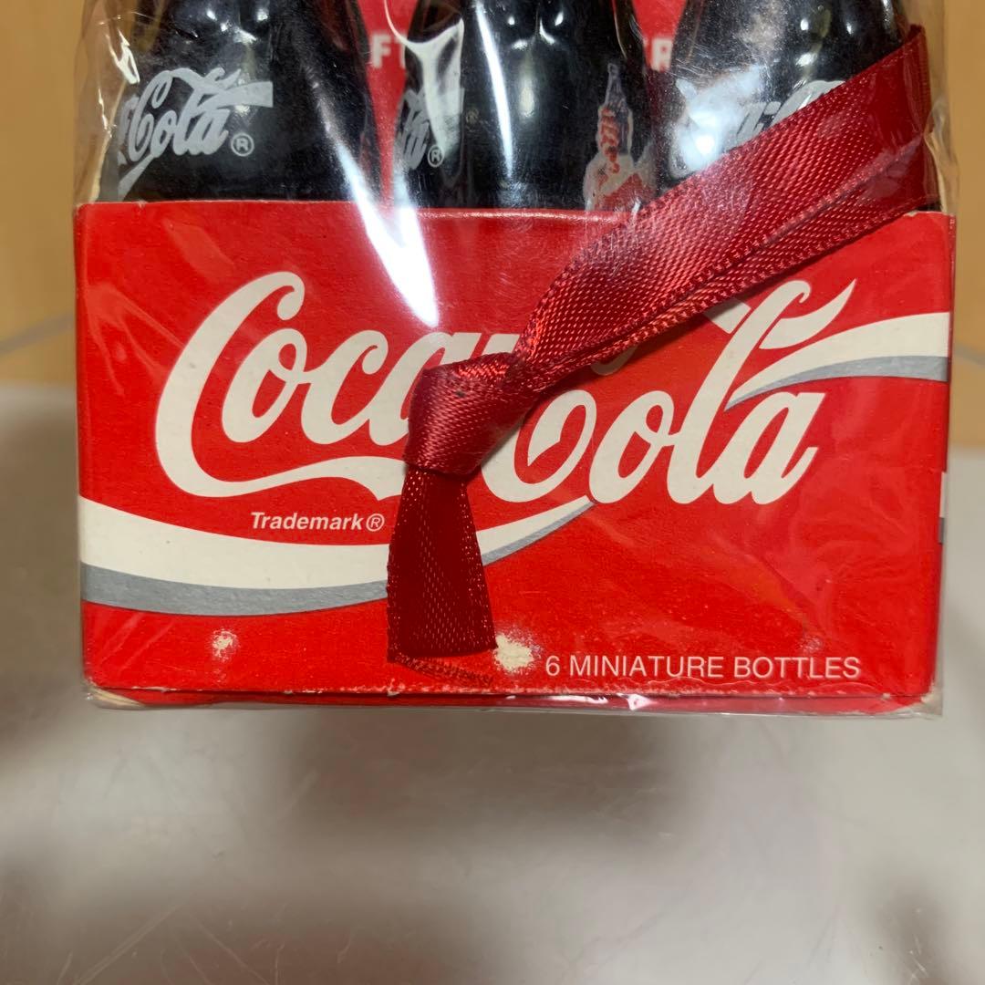 【入手困難】【希少】Coca-Cola ミニチュアボトル　6本セット　ケース付き