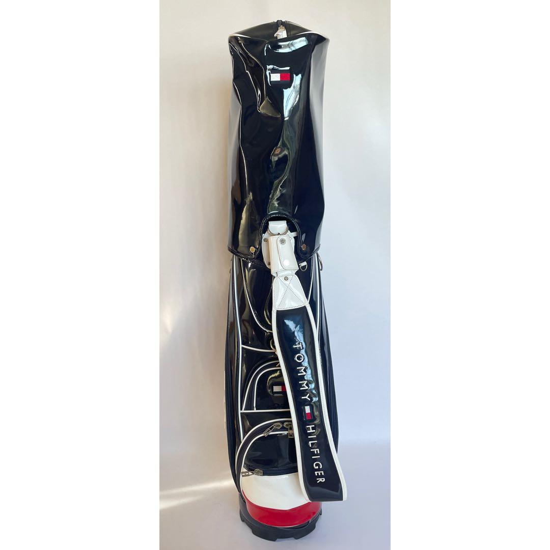 トミーヒルフィガー　ゴルフバッグ　ネイビー　THMG2FC2