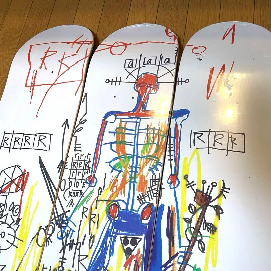 スケボーデッキ　ジャン＝ミシェル・バスキア　バスキア　スケートボードデッキ　レア