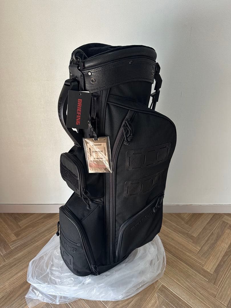 新品正規品CR-9 ブラック ブリーフィングゴルフ キャディバッグ96,800円