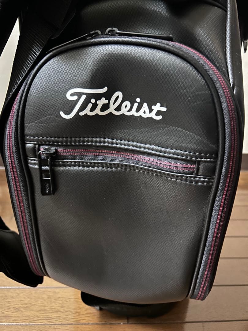 美品✨Titleist ブラック 軽量キャディバッグ