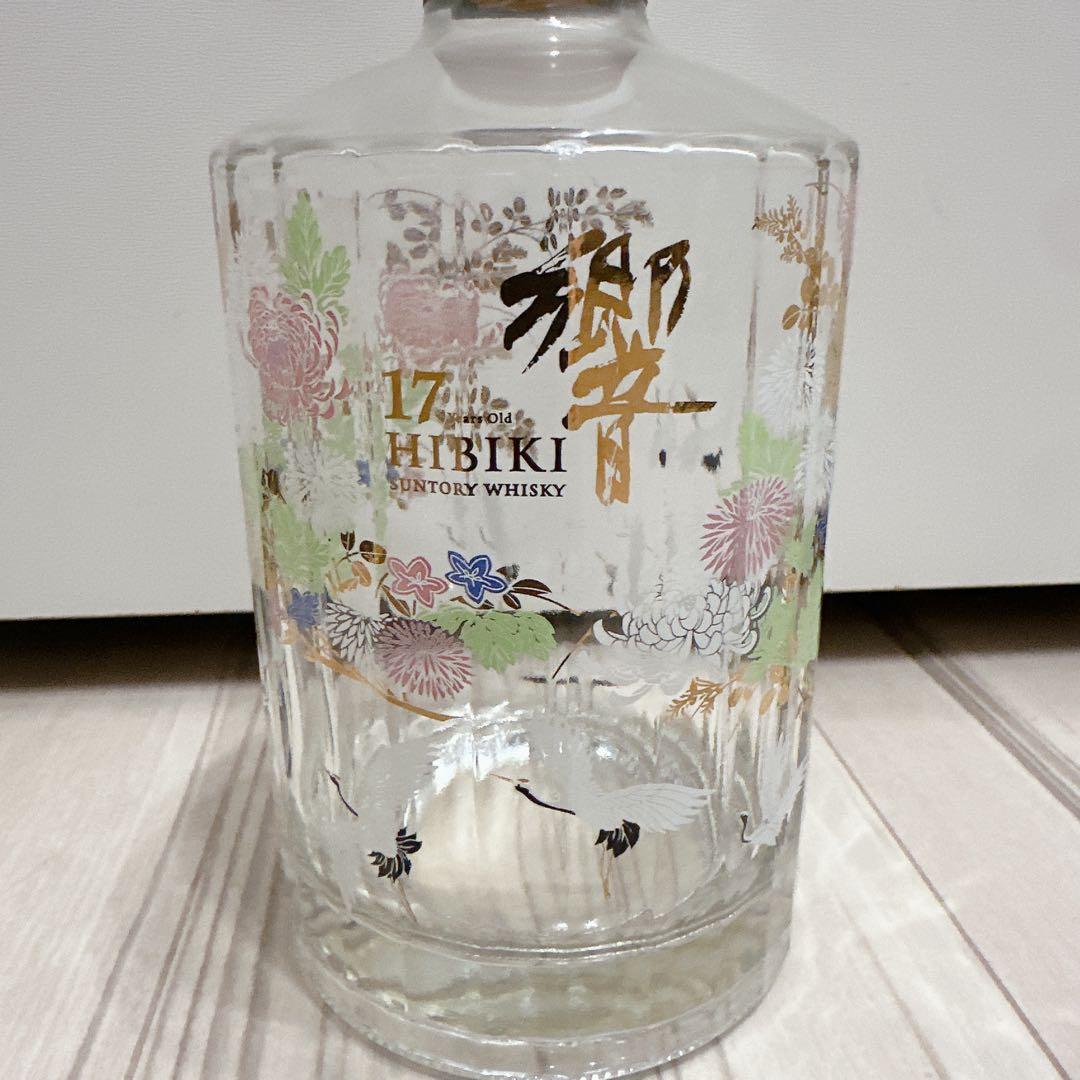 サントリー 響 HIBIKI 17年 意匠ボトル 花鳥風月 白鷺 空瓶