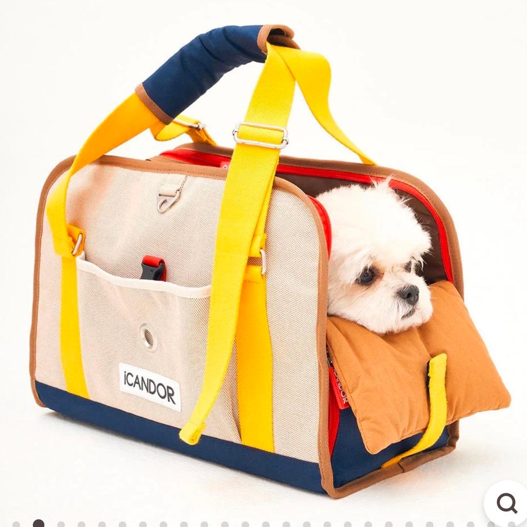 iCANDOR i BAG (SASSY CREAM) Ｌサイズ　ペットキャリー