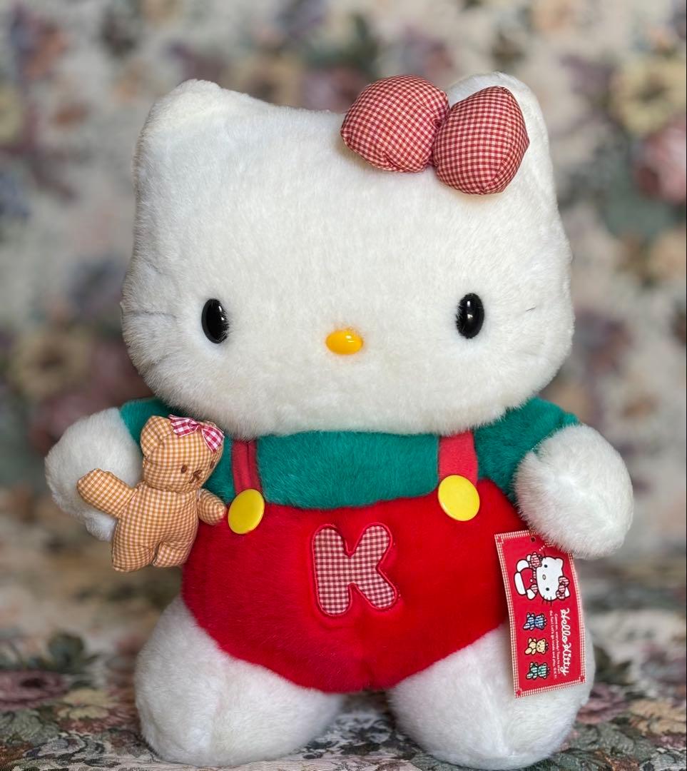 キティ　ぬいぐるみ　レトロ