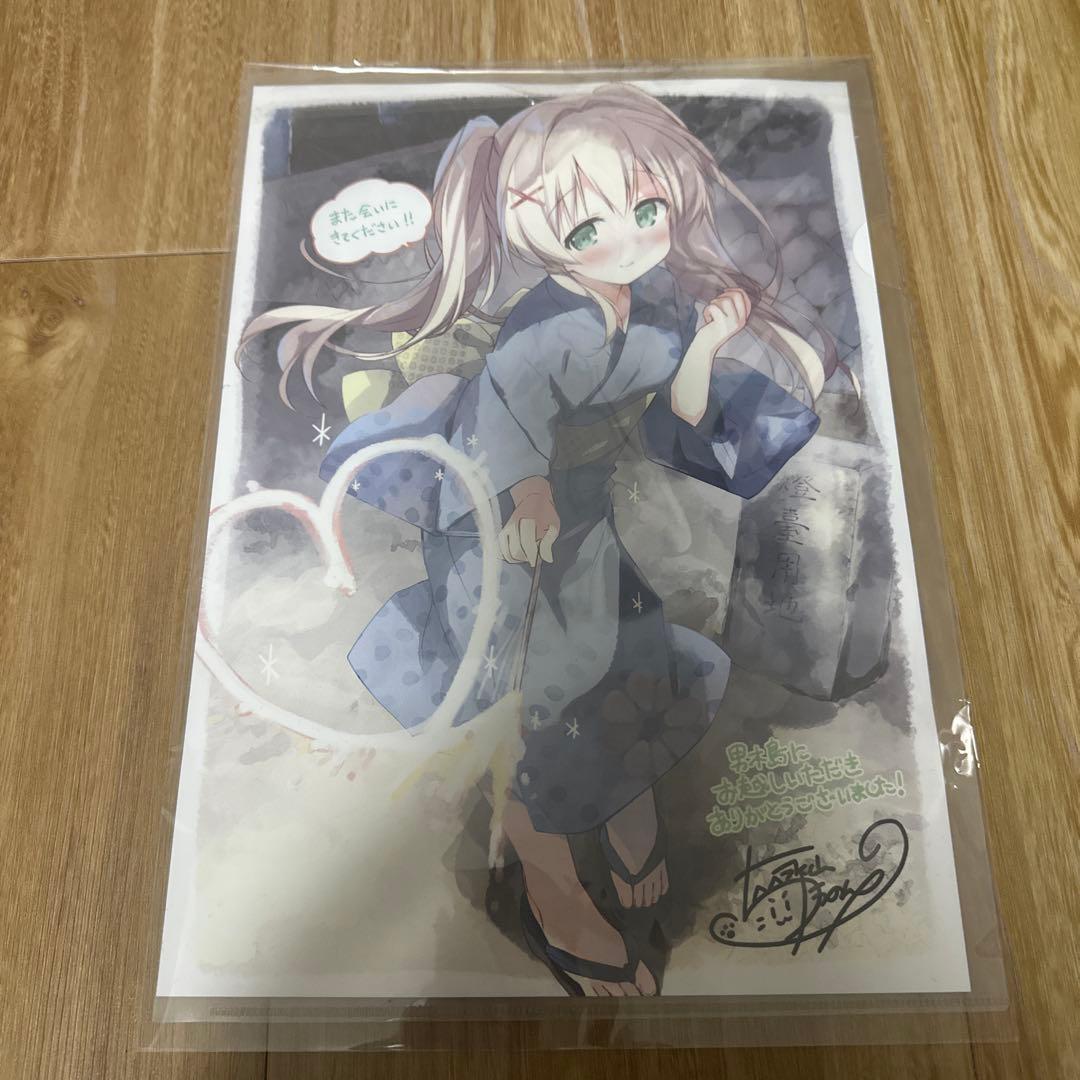 SummerPockets 男木島 灯台イベント限定 イラストポスター