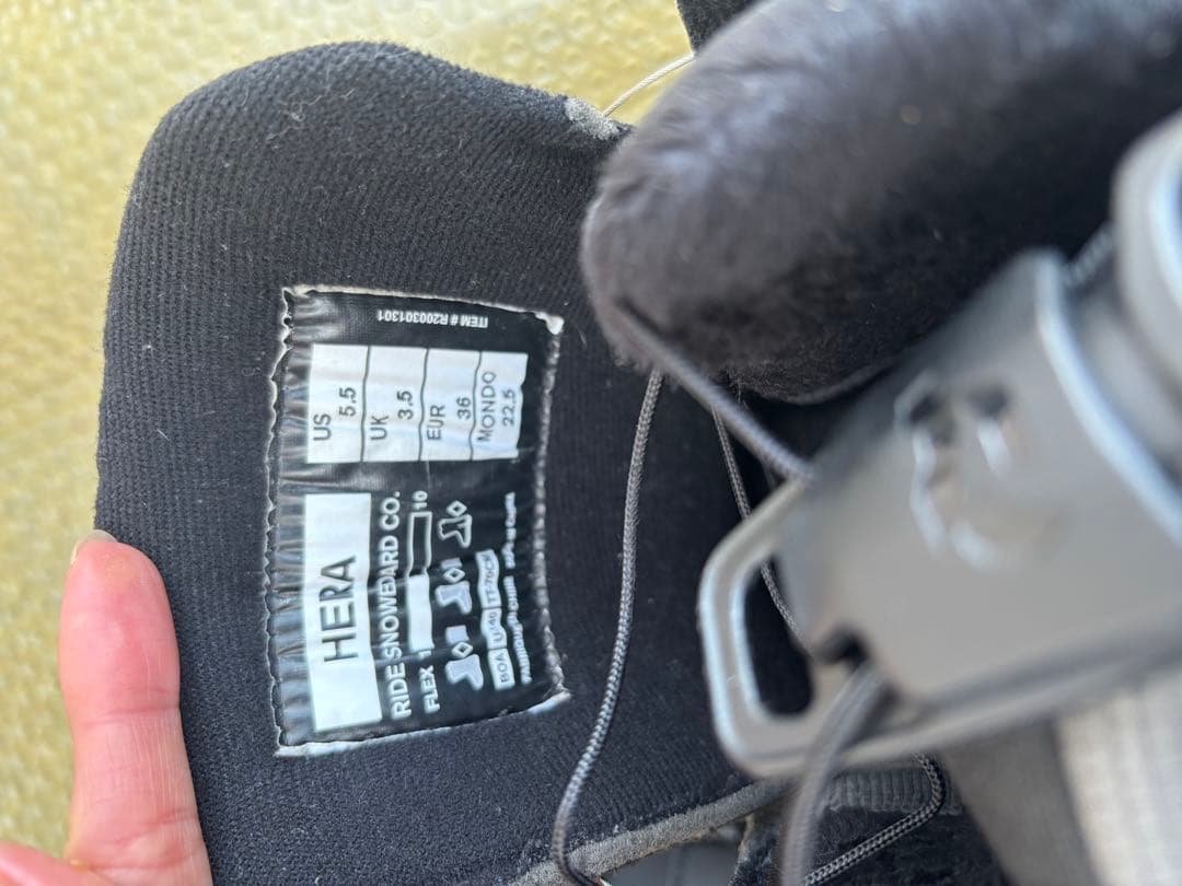 RIDE HERAスノーボードブーツ　22.5