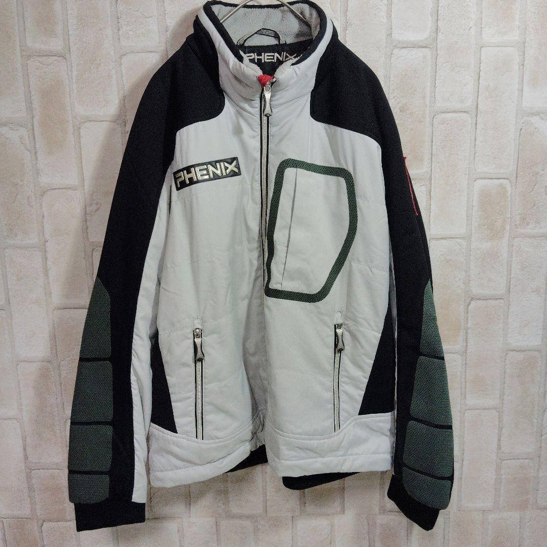 フェニックス　ナイロンジャケット　スキー　ノルウェー代表　グレー