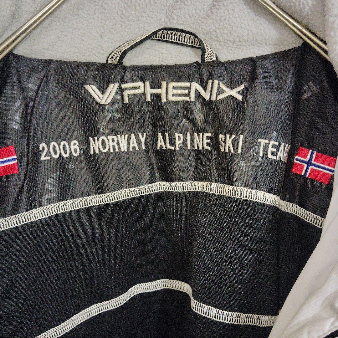 フェニックス　ナイロンジャケット　スキー　ノルウェー代表　グレー