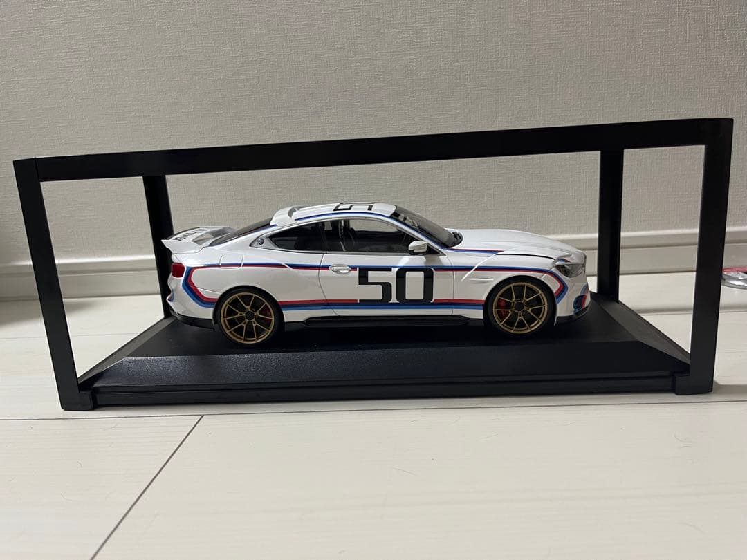 BMW3.0CSL ミニチュア　1/18